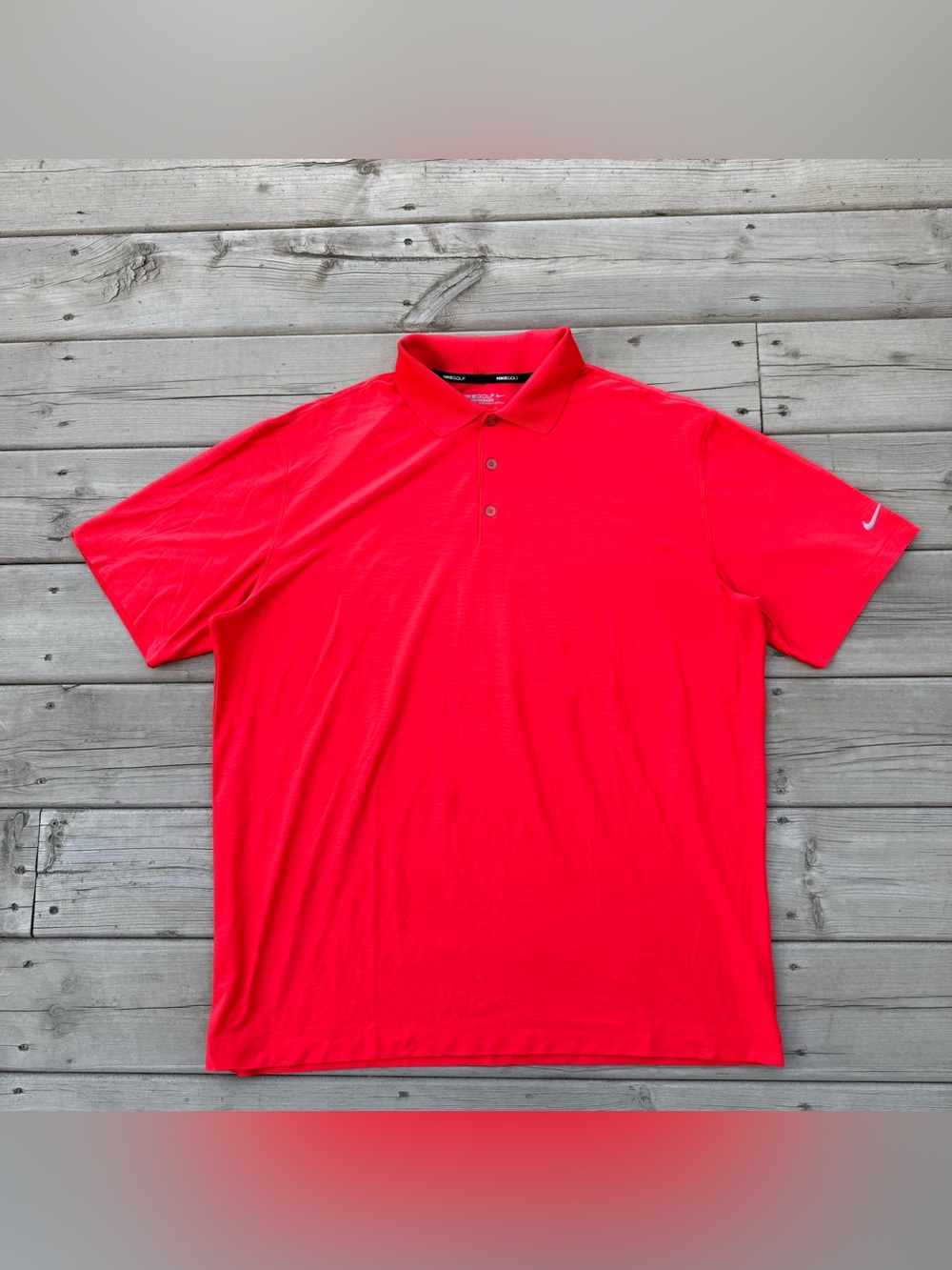 Nike Golf Dri-Fit Tour Performance Short Sleeve Polo Shirt University Red XL